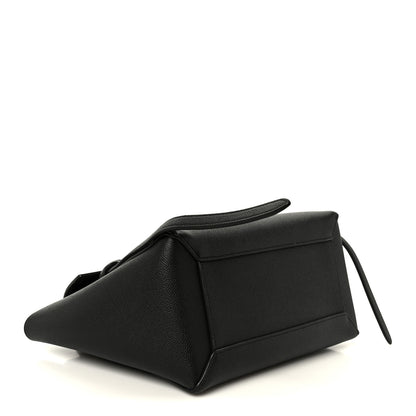 Celine Grained Calfskin Micro Belt Bag Black 4 of 11