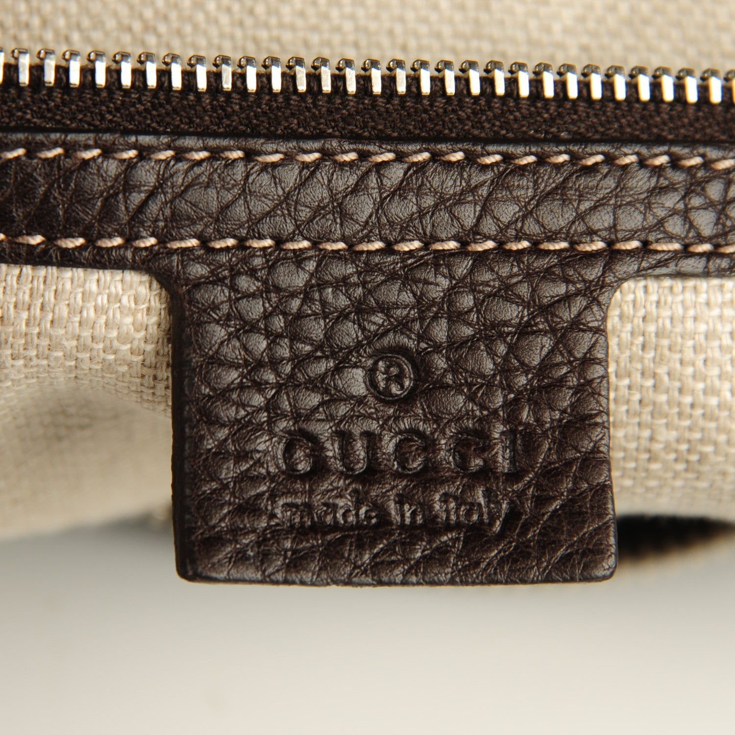 Gucci Monogram Medium Icon Bit Hobo Dark Brown 6 of 7