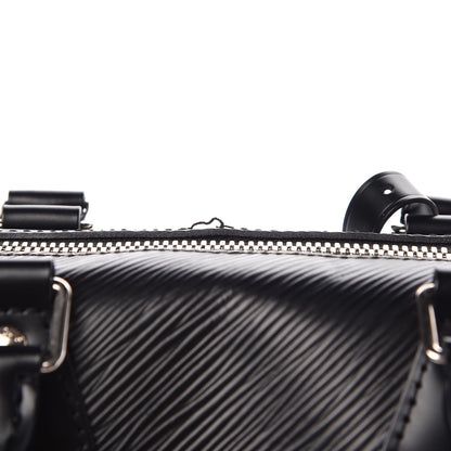 Louis Vuitton Epi Speedy Bandouliere 25 Black 8 of 11