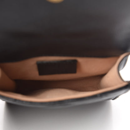 Gucci Calfskin Matelasse GG Marmont 2.0 Multi Belt Bag 85 34 Black 6 of 11