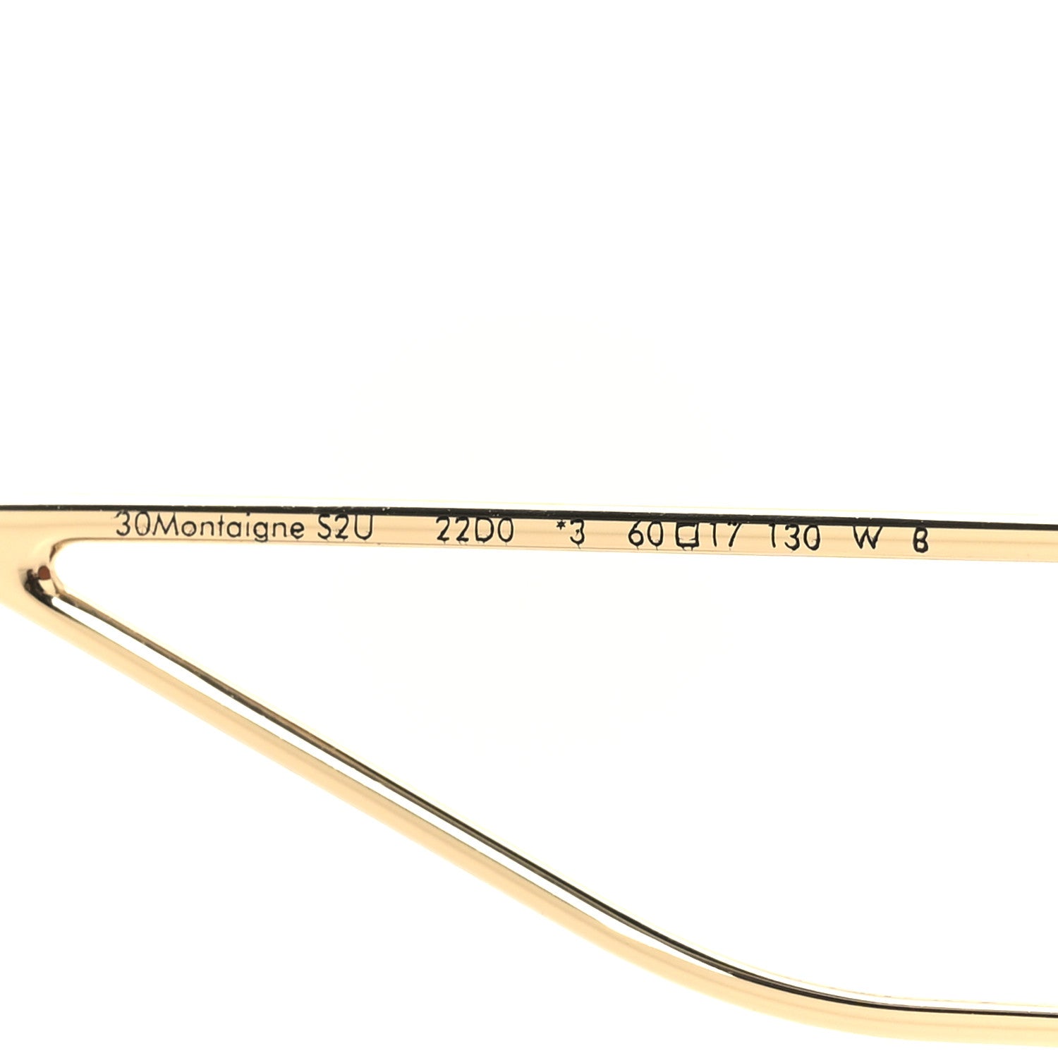 Christian Dior Rectangular 30 Montaigne 1 S2U Sunglasses Havana 7 of 8