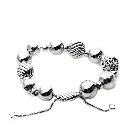 David Yurman Sterling Silver 14mm Elements Bead Bracelet 2 of 3