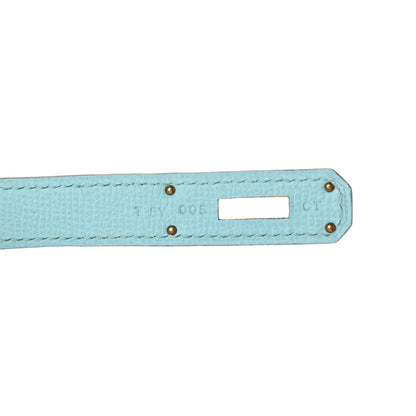 Hermes Epsom Birkin 30 Bleu Atoll 7 of 11