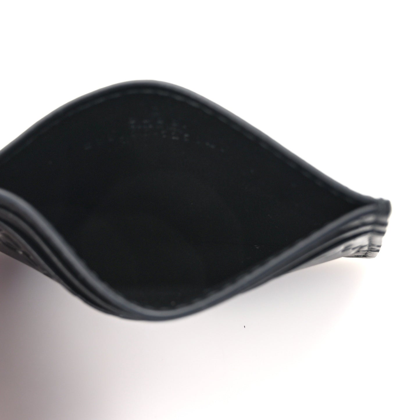 Guccissima Card Holder Black