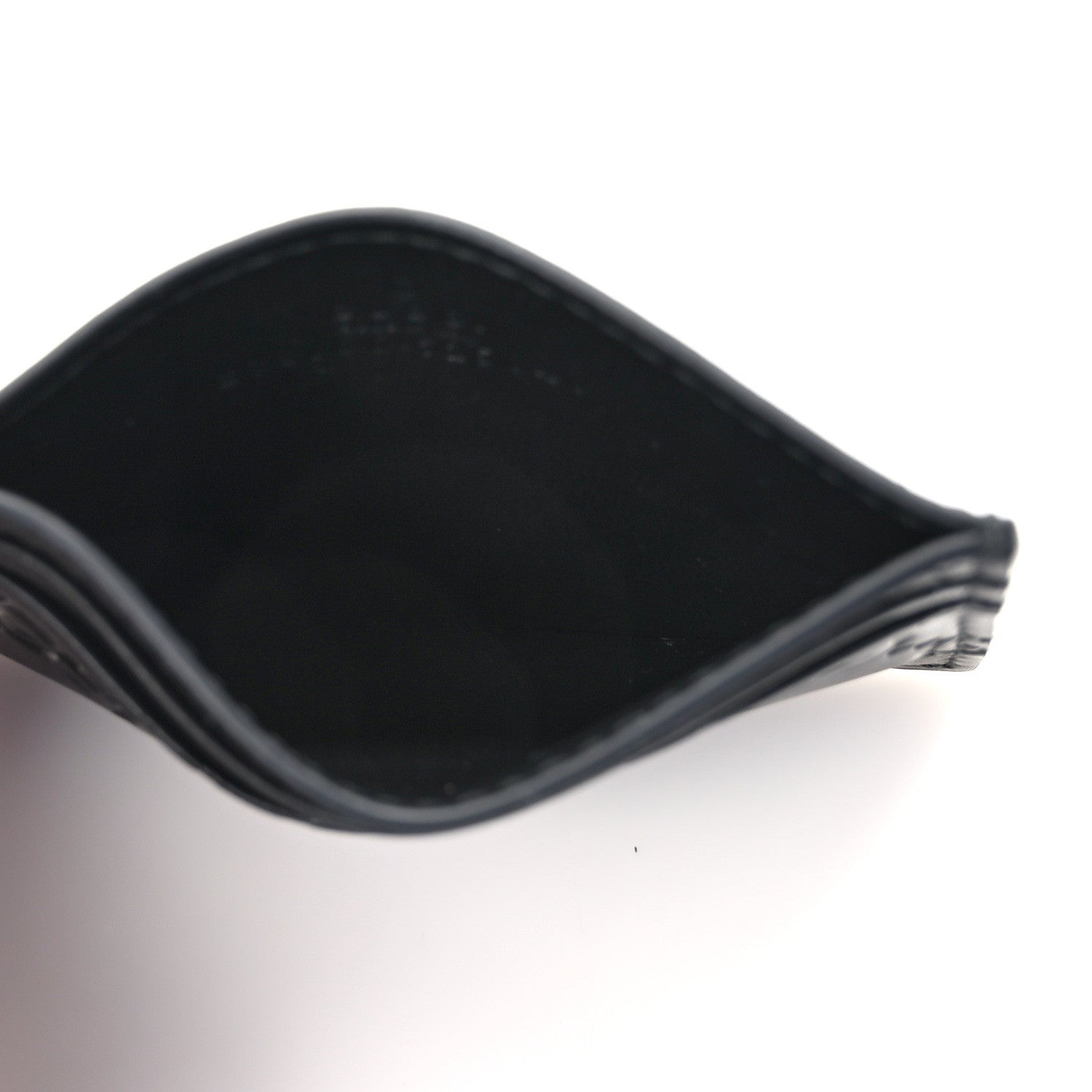 Gucci Guccissima Card Holder Black 5 of 6