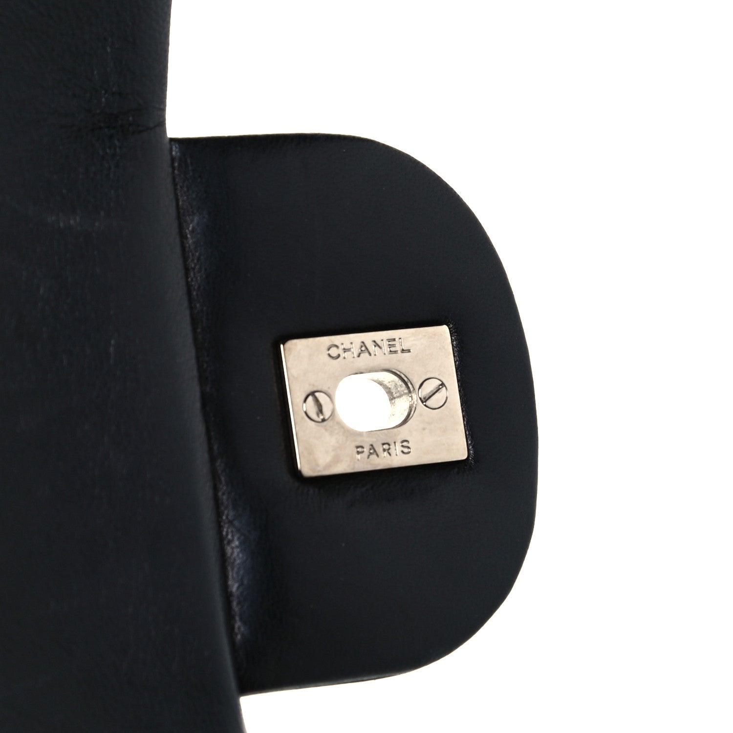 Chanel Lambskin Quilted Jumbo Single Flap Black 7 of 10