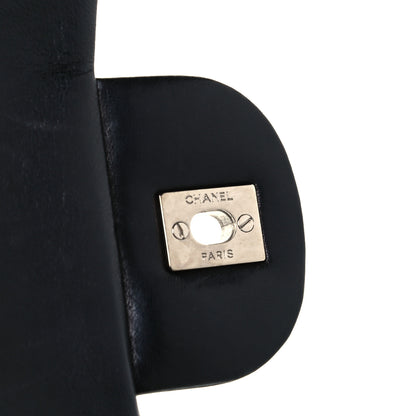 Chanel Lambskin Quilted Jumbo Single Flap Black 7 of 10