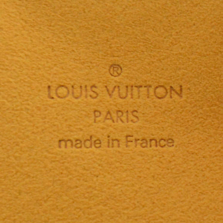 Louis Vuitton Monogram Denim Pochette Plat Clutch Blue 4 of 6