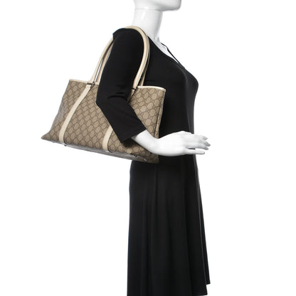 Gucci GG Plus Monogram Medium Joy Tote White 2 of 9