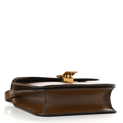 Celine Box Calfskin Teen Classic Box Flap Bag Camel 3 of 7