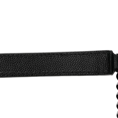 Saint Laurent Grain De Poudre Textured Mixed Matelasse Triquilt Medium Monogram Monochrome Satchel Black 13 of 14