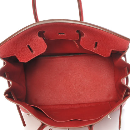 Hermes Buffle Skipper Birkin 35 Rouge Vif 21 of 40