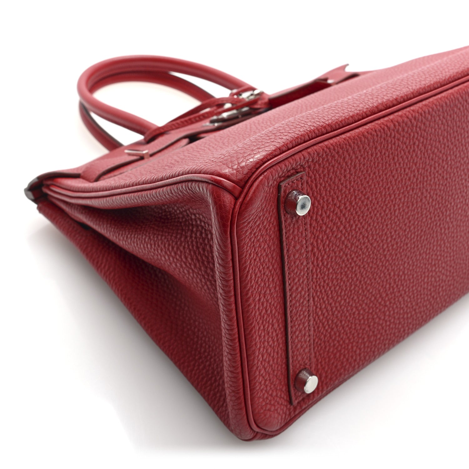 Hermes Togo Birkin 30 Vermillion 9 of 10
