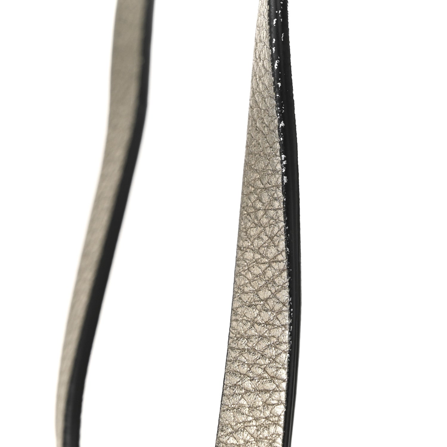 Valentino Garavani Metallic Grained Calfskin Medium Rockstud Reversible Tote Skin Sasso 11 of 12