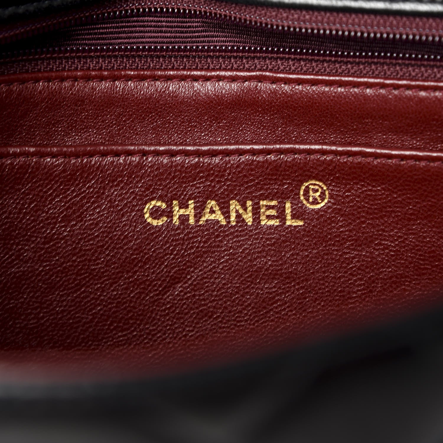 Chanel Lambskin Quilted Medium Single Flap Black 7 of 8
