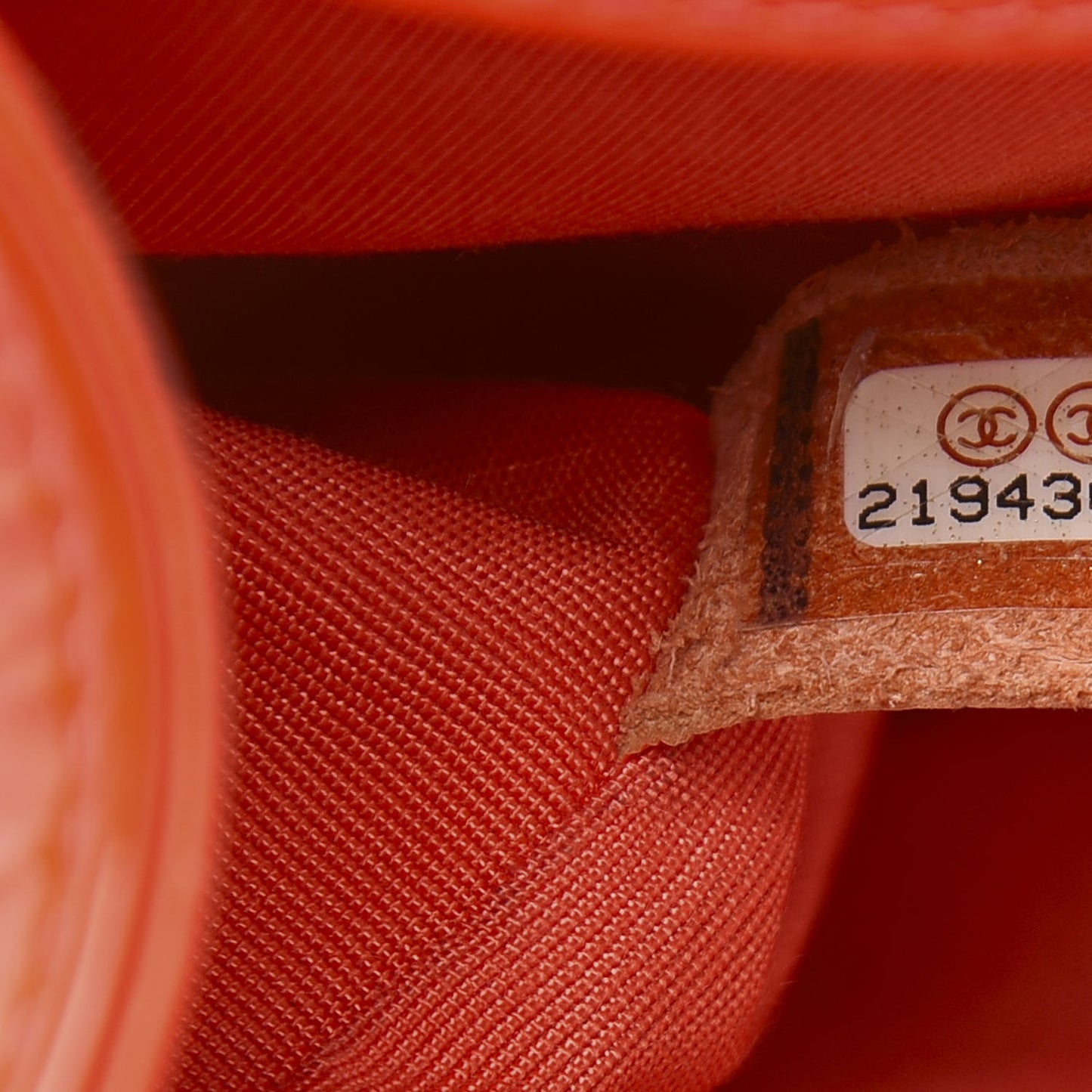 Patent Quilted Medium Boy Flap Orange