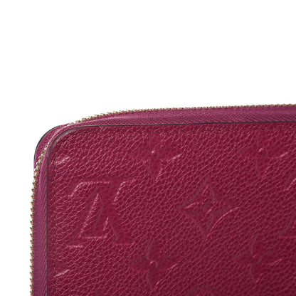 Louis Vuitton Empreinte Zippy Wallet Raisin 8 of 11