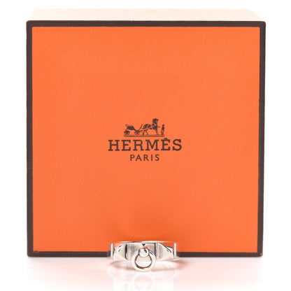 Hermes Sterling Silver PM Collier De Chien Ring 54 6.75 6 of 6