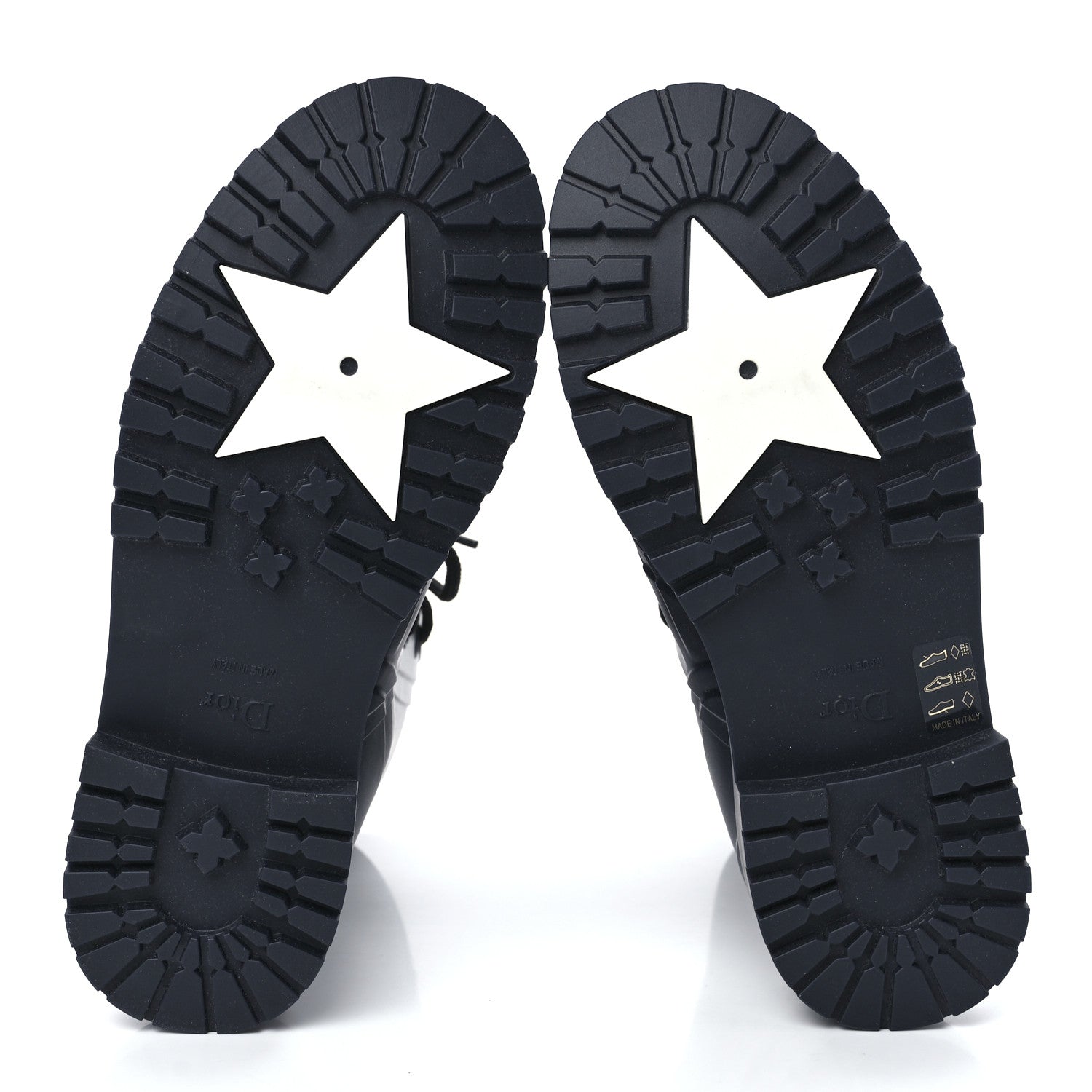 Christian Dior Rubber Diorcamp Low Boots 36 Indigo 6 of 9
