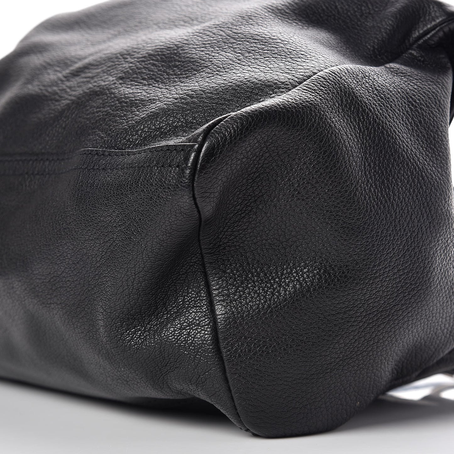 Sugar Goatskin Small Pandora Black