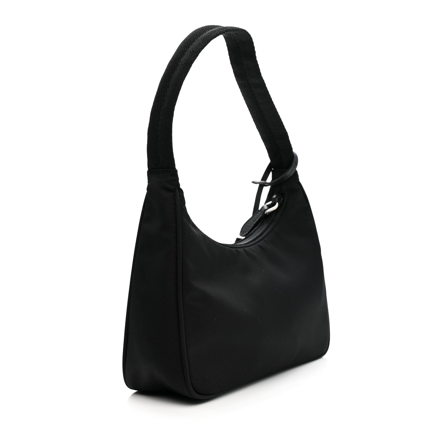 Prada Tessuto Nylon Mini Re-Edition 2000 Bag Black 3 of 10