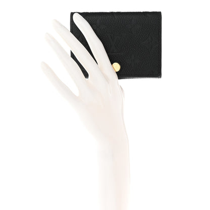 Louis Vuitton Empreinte Business Card Holder Black 2 of 8