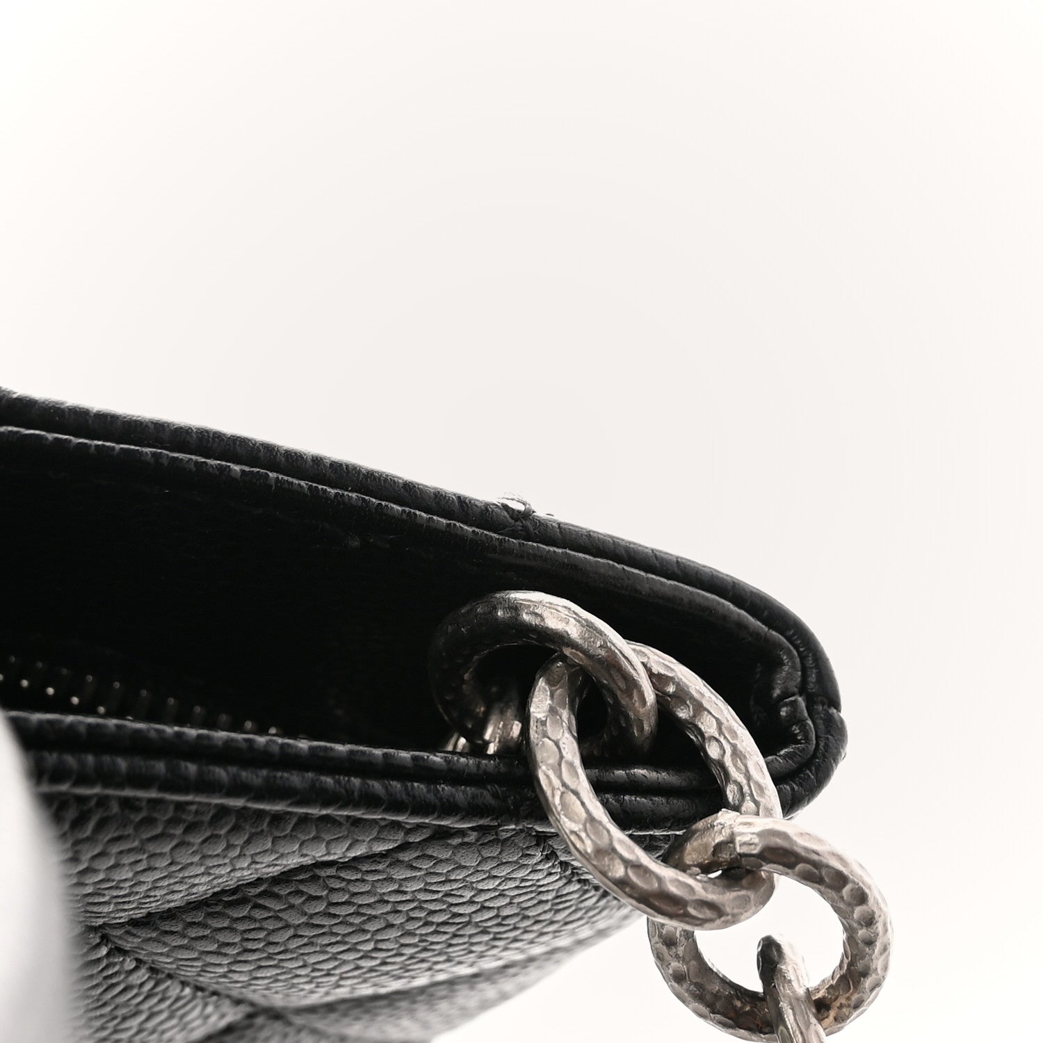 Chanel Caviar Quilted Medallion Tote Black 10 of 11
