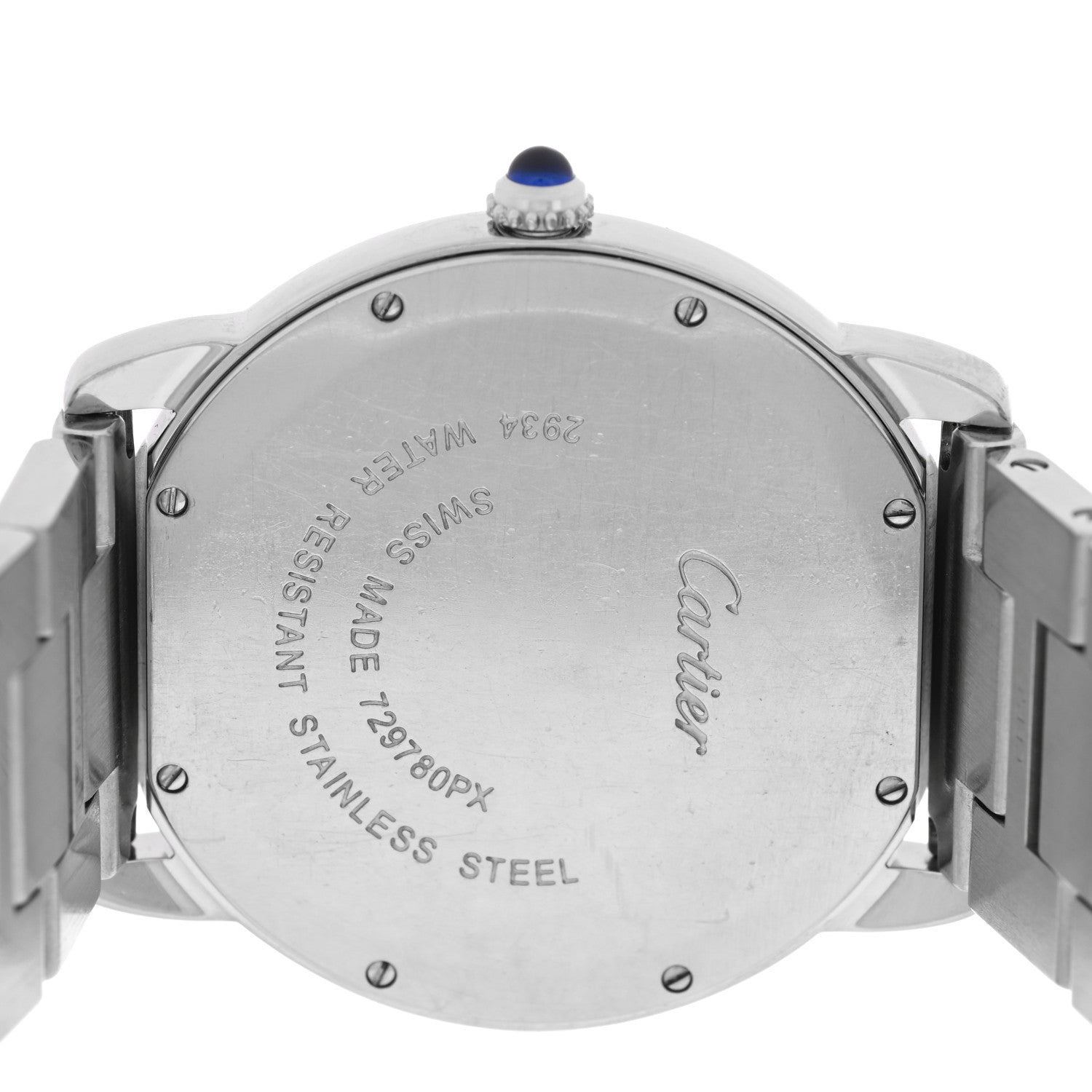 Cartier Stainless Steel 36mm Ronde Solo Quartz Watch 4 of 5