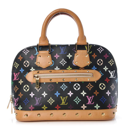 Louis Vuitton Monogram Multicolor Alma Black 1 of 11