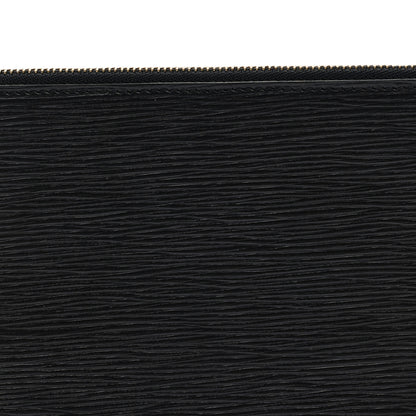 Louis Vuitton Epi Pochette Accessories 24 Black 7 of 9