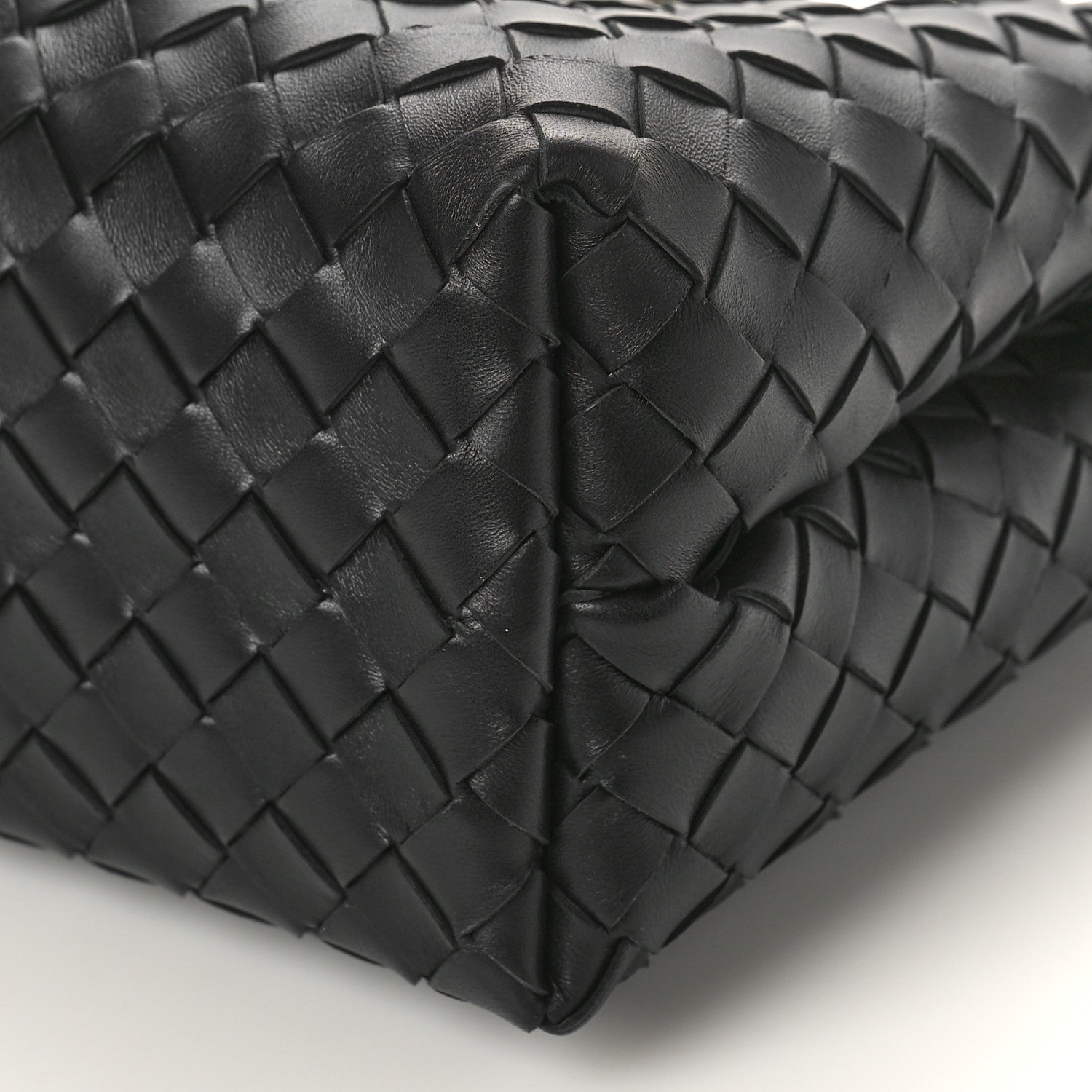 Bottega Veneta Nappa Intrecciato Medium Andiamo Shoulder Bag Black 9 of 9