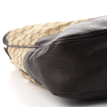 Gucci Monogram Medium Diana Bamboo Shoulder Bag Dark Brown 5 of 9