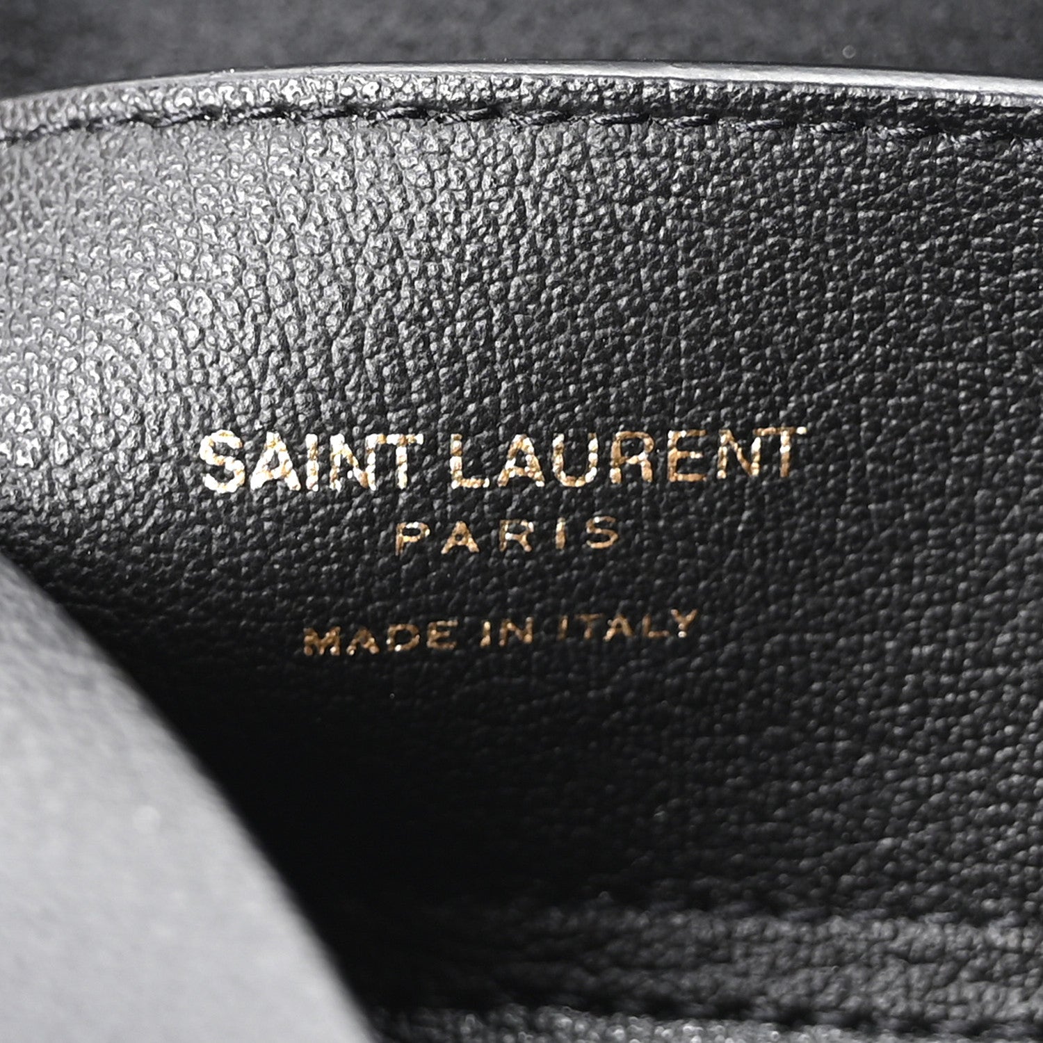 Saint Laurent Calfskin Large Shopping Tote Black 6 of 10