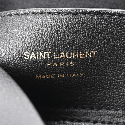 Saint Laurent Calfskin Large Shopping Tote Black 6 of 10