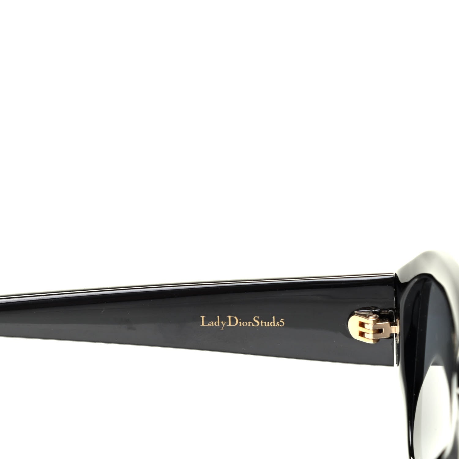 Christian Dior Acetate Cannage Lady Dior Studs 5 Sunglasses Black 4 of 6