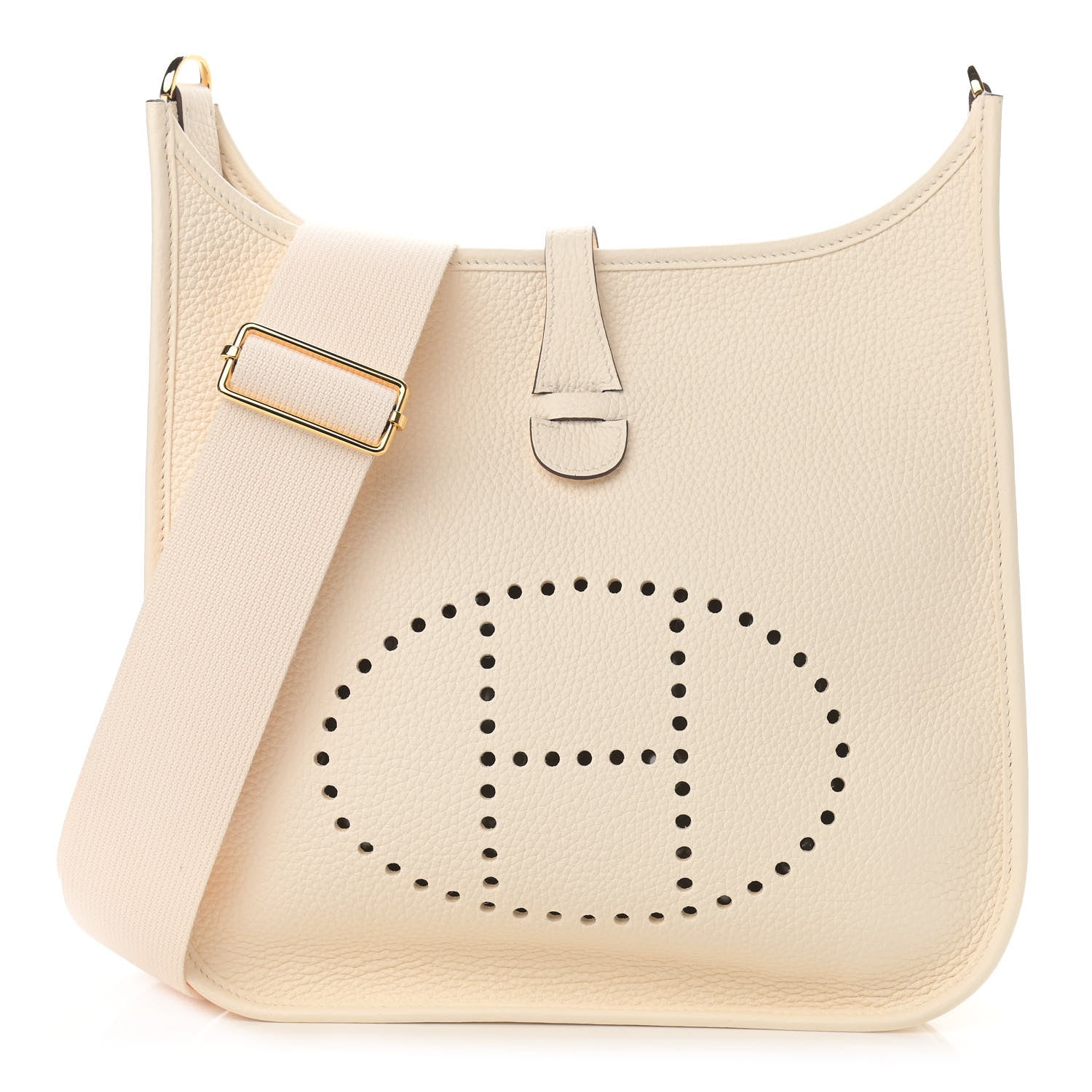 Hermes Taurillon Clemence Evelyne III PM Nata 1 of 9