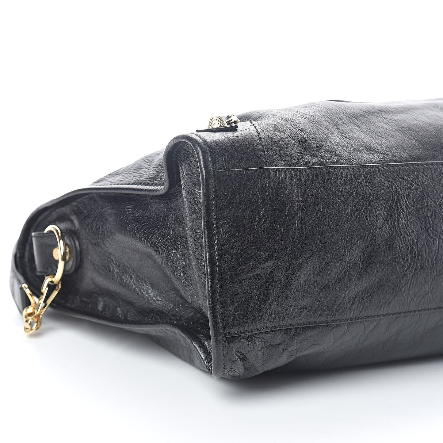Agneau Giant 12 Gold Hardware City Black