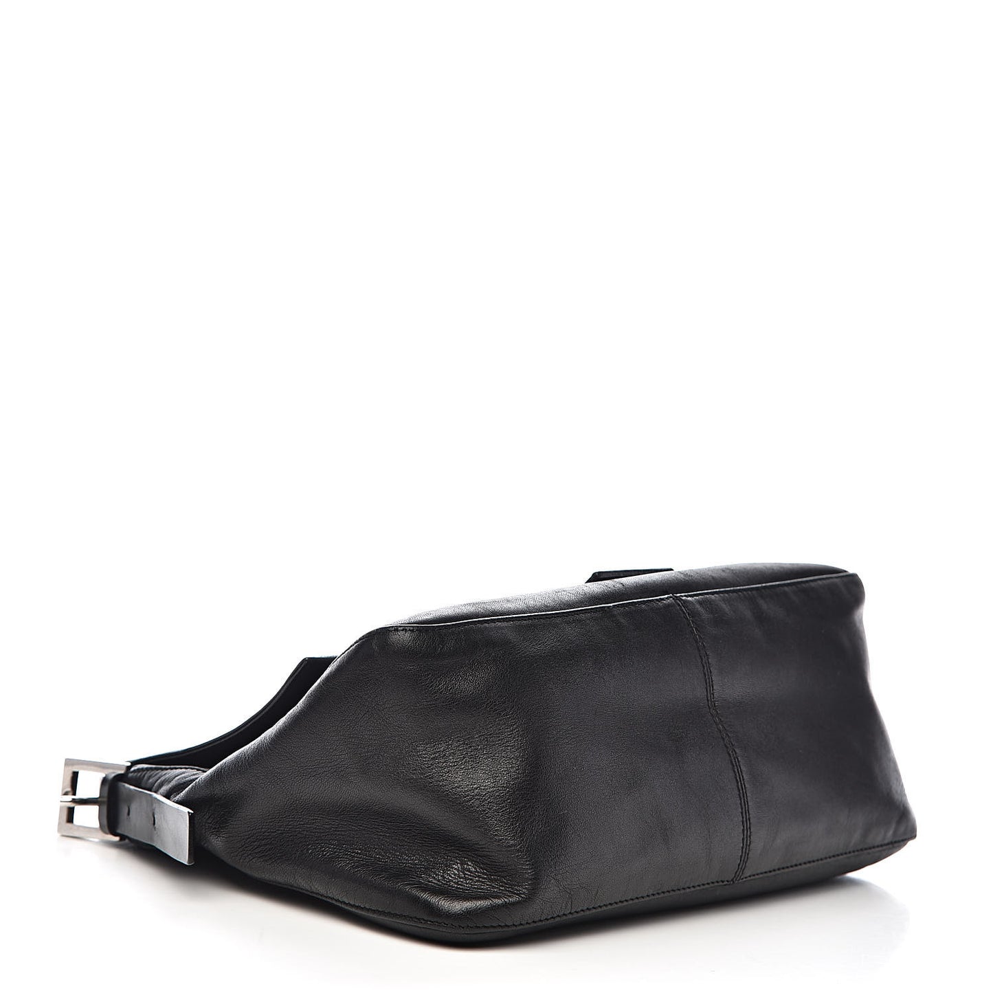 Calfskin Big Forever Mama Baguette Black