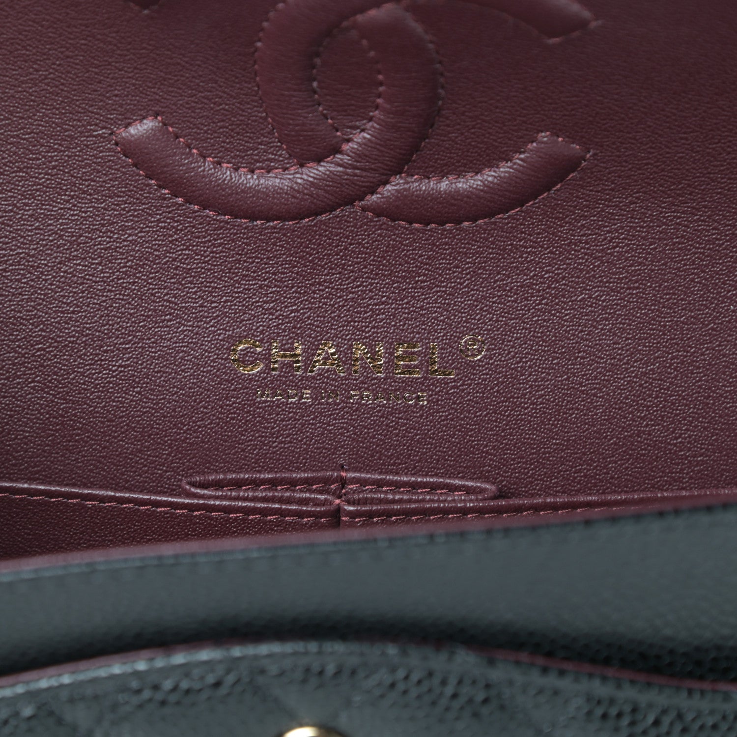 Chanel Caviar Quilted Medium Double Flap Black 6 of 11