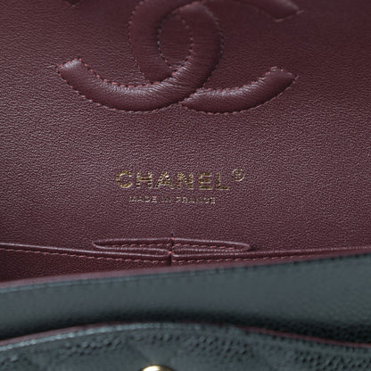 Chanel Caviar Quilted Medium Double Flap Black 6 of 11