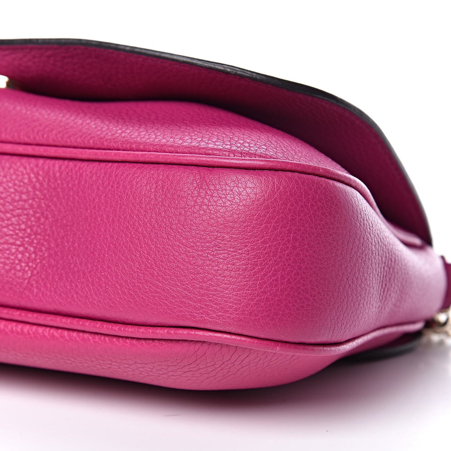 Cellarius Calfskin Medium Soho Flap Crossbody Bright Bouganville