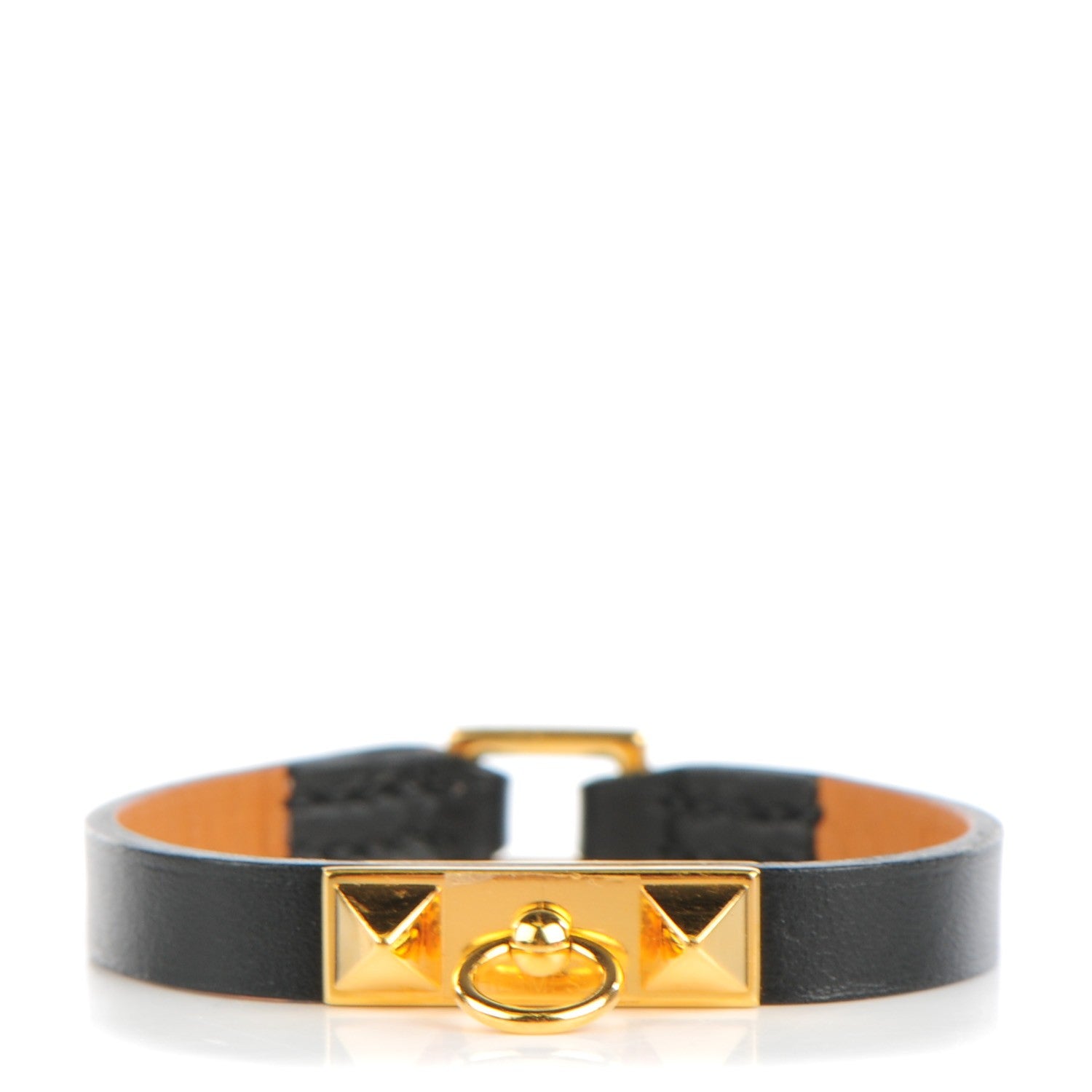 Hermes Chamonix Micro Rivale Bracelet XS Black 1 of 6