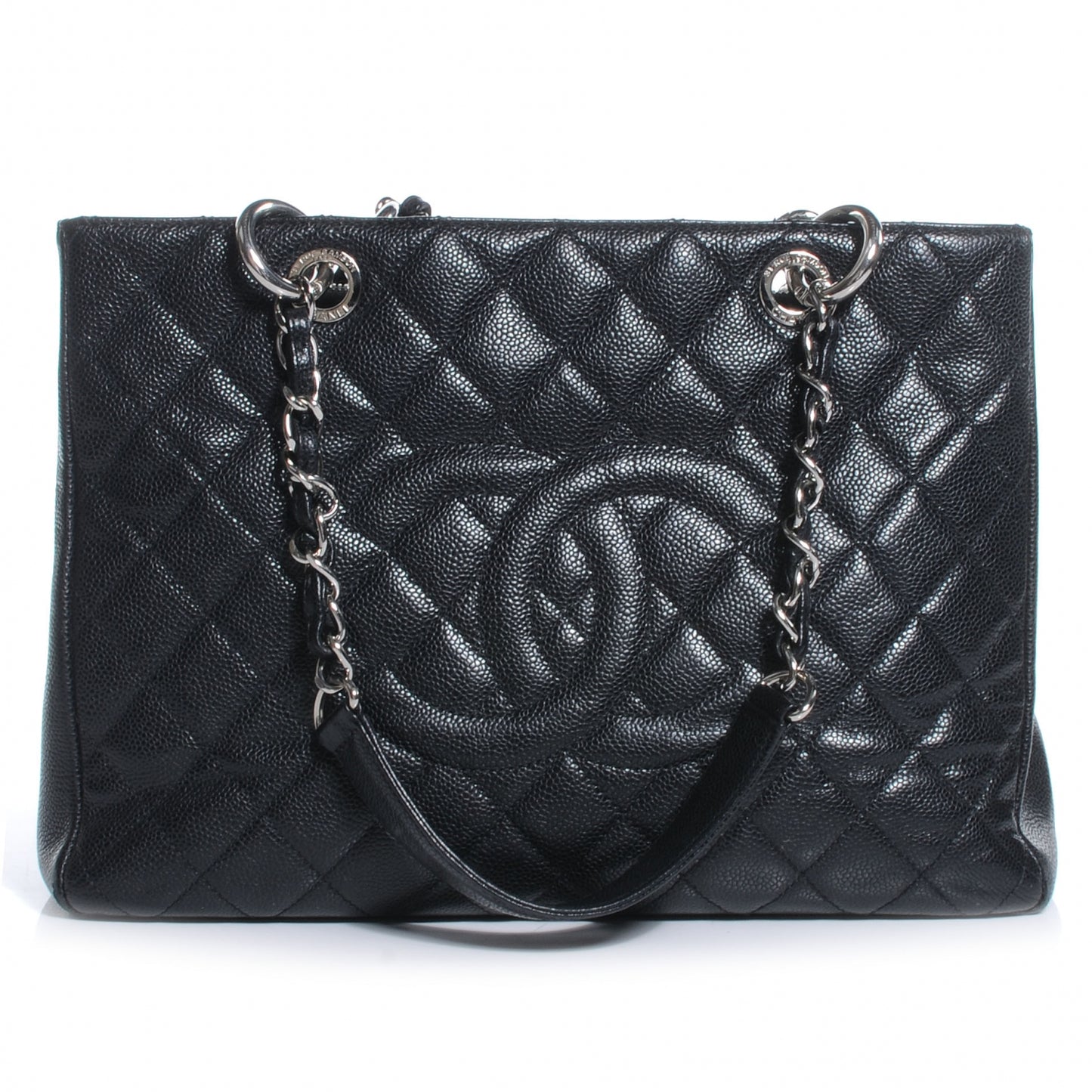 Caviar Grand Shopping Tote GST Black