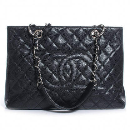 Chanel Caviar Grand Shopping Tote GST Black 1 of 7