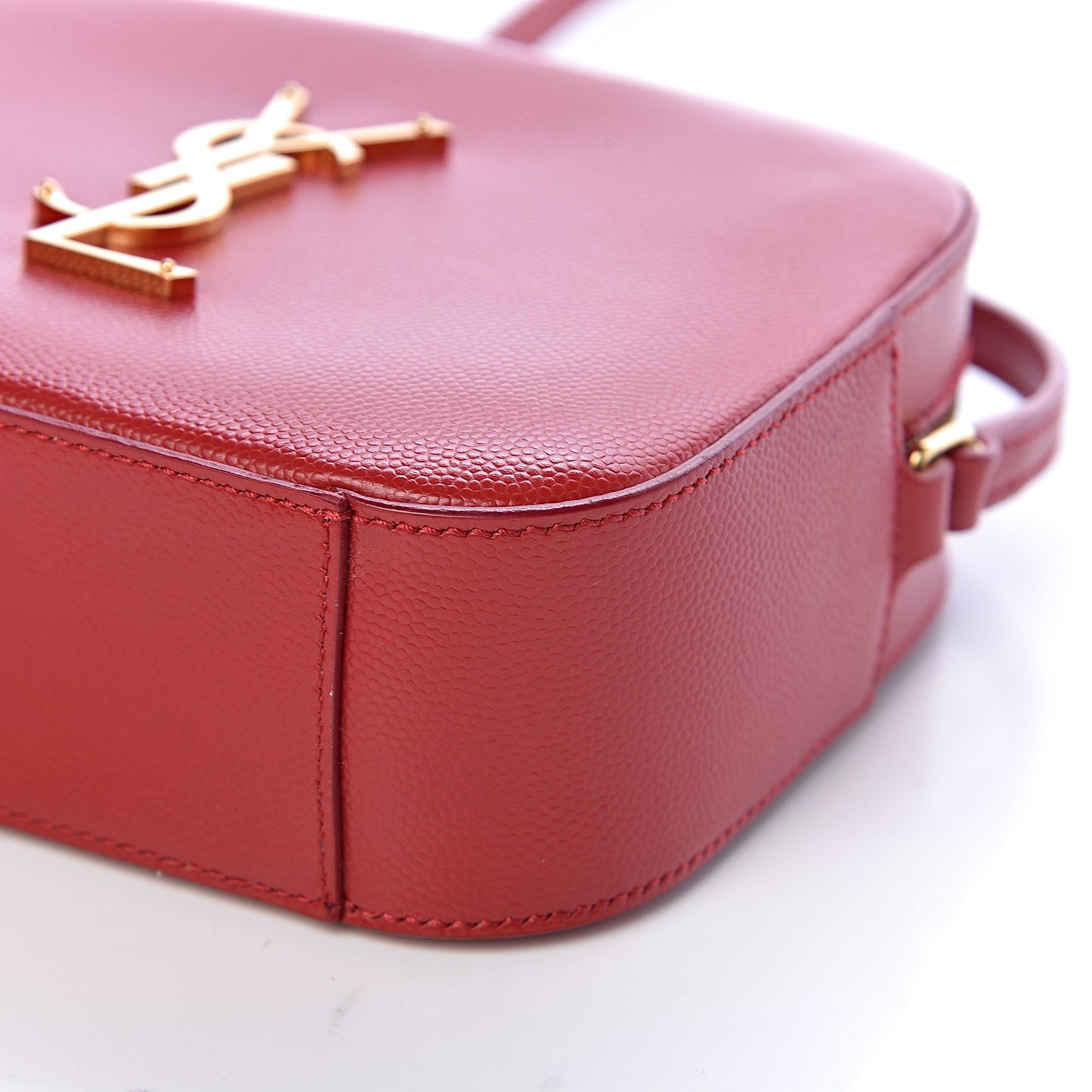 Grain De Poudre Small Classic Monogram Camera Bag New Red