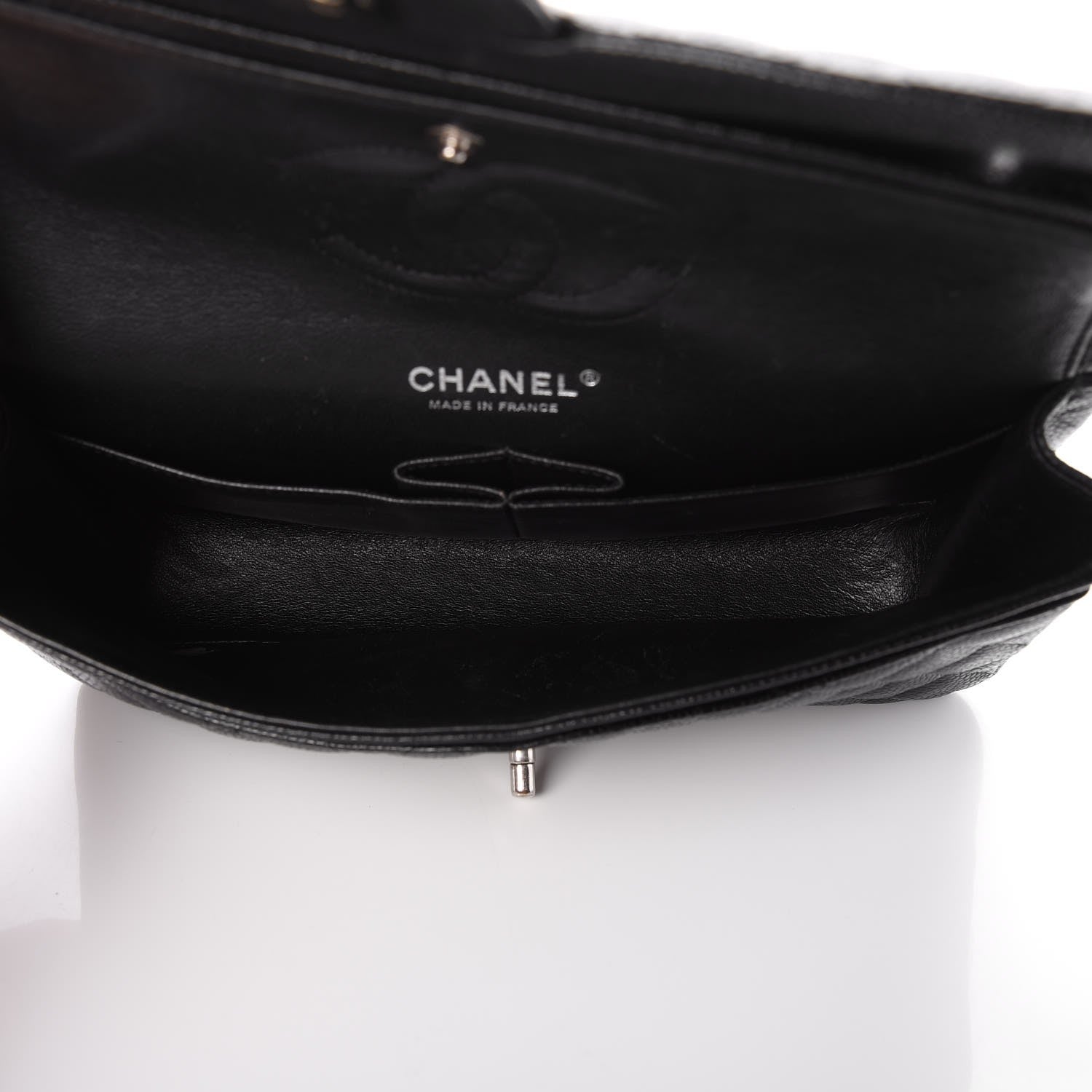 Chanel Caviar Quilted Medium Double Flap Black 5 of 8