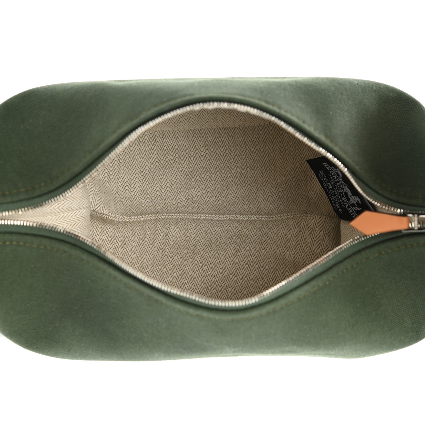 Canvas Small Bride-A-Brac Pouch Vert Foret