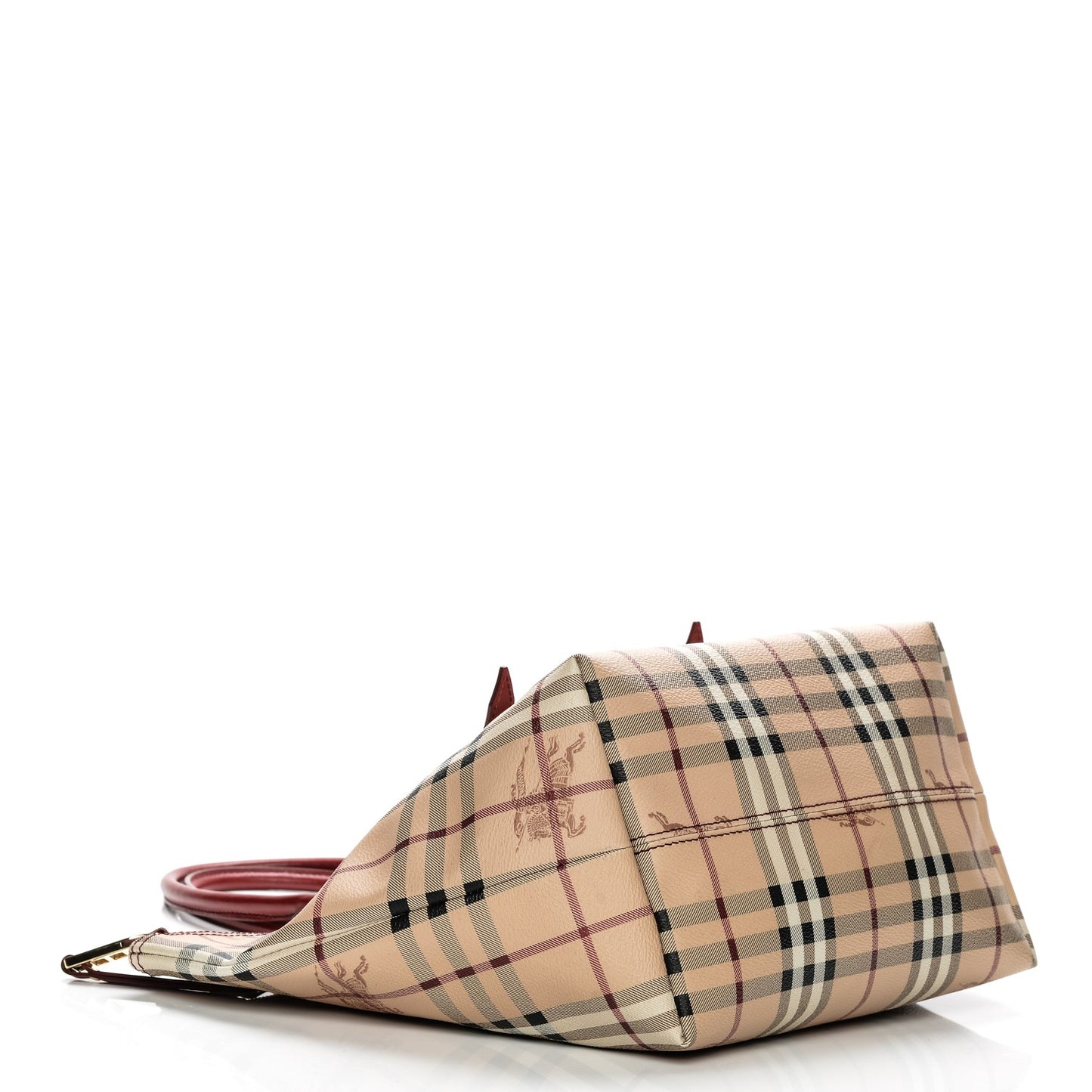 Haymarket Check Small Salisbury Tote Military Red