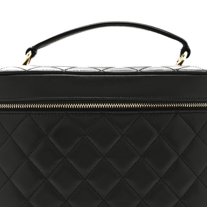 Chanel Lambskin Quilted Trendy CC Vanity Pouch Black 8 of 10
