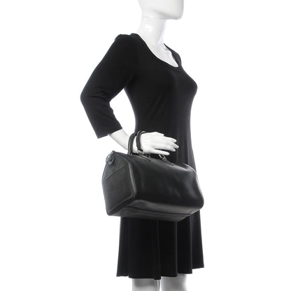 Louis Vuitton Epi Speedy 25 Black 2 of 8